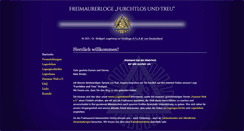 Desktop Screenshot of furchtlos-und-treu.de